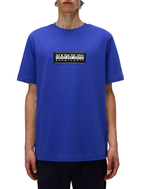 ΑΝΔΡΙΚΟ T-SHIRT BOX LOGO | Μπλε XXL