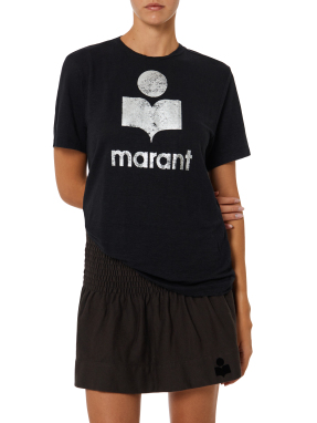 ΓΥΝΑΙΚΕΙΟ T-SHIRT ZEWEL | Μαύρο  M