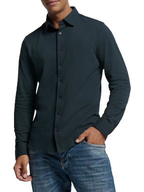 ΑΝΔΡΙΚΟ ΠΟΥΚΑΜΙΣΟ | Μπλε Σκούρο L