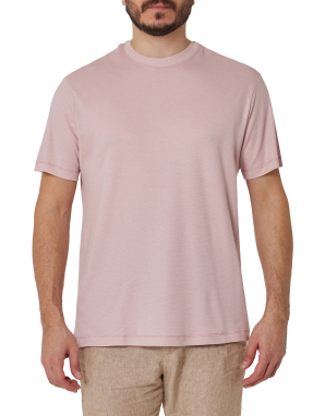 ΑΝΔΡΙΚΟ T-SHIRT ΜΕ ΛΟΓΟΤΥΠΟ | Ροζ Ανοιχτό XXL