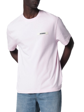 ΑΝΔΡΙΚΟ T-SHIRT THE GROS GRAIN | Ροζ Ανοιχτό M