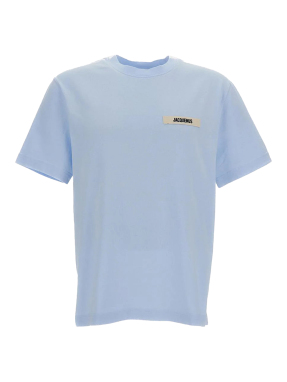 ΑΝΔΡΙΚΟ T-SHIRT THE GROS GRAIN | Γαλάζιο XL