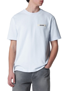 ΑΝΔΡΙΚΟ T-SHIRT THE GROS GRAIN | Γαλάζιο XL
