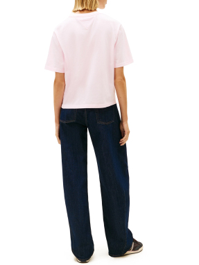 ΓΥΝΑΙΚΕΙΟ T-SHIRT ΜΕ ΛΟΓΟΤΥΠΟ | Ροζ S