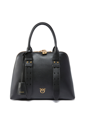 ΓΥΝΑΙΚΕΙΑ ΔΕΡΜΑΤΙΝΗ ΤΣΑΝΤΑ ΧΕΙΡΟΣ ESCAPE | Μαύρο