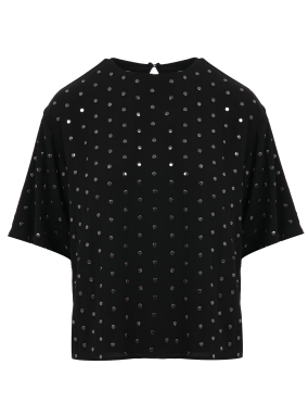 ΓΥΝΑΙΚΕΙΑ ΚΟΝΤΟΜΑΝΙΚΗ ΜΠΛΟΥΖΑ | Μαύρο IT 48