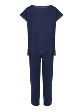 ΓΥΝΑΙΚΕΙΟ ΣΕΤ ΠΙΤΖΑΜΕΣ | Μπλε Σκούρο XS
