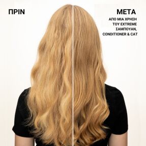 EXTREME CONDITIONER ΕΝΤΑΤΙΚΗΣ ΑΝΑΔΟΜΗΣΗΣ ΓΙΑ ΤΑΛΑΙΠΩΡΗΜΕΝΑ ΜΑΛΛΙΑ | 300ml