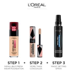 INFAILLIBLE 24H LIQUID FOUNDATION, FOR FULL COVERAGE | 30ml 20 Ivoire