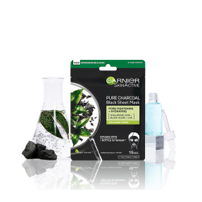 SKIN ACTIVE CHARCOAL TISSUE MASK | 28ml