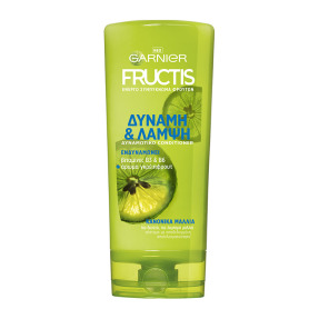 FRUCTIS  ΔΥΝΑΜΗ & ΛΑΜΨΗ CONDITIONER ΓΙΑ ΕΝΔΥΝΑΜΩΣΗ ΤΩΝ ΚΑΝΟΝΙΚΩΝ ΜΑΛΛΙΩΝ | 200ml