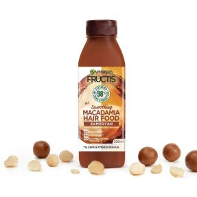 FRUCTIS HAIR FOOD SMOOTHING MACADAMIA SHAMPOO | 350ml