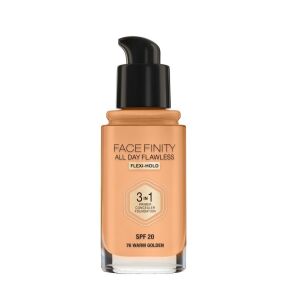 FACEFINITY ALL DAY FLAWLESS 3IN1 FOUNDATION | 30ml 76 Warm Golden