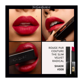 ROUGE PUR COUTURE THE SLIM VELVET RADICAL | 2gr 308 - Radical Chili