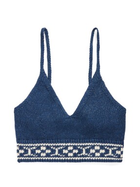 ΠΛΕΚΤΟ TOP | Μπλε M