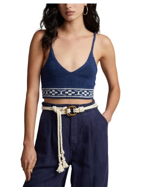 ΠΛΕΚΤΟ TOP | Μπλε M