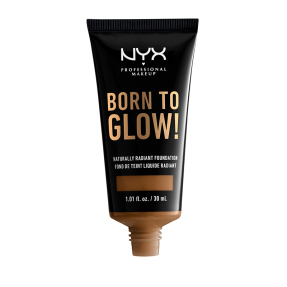 BORN TO GLOW! NATURALLY RADIANT FOUNDATION | 30ml 16.7 Warm Mahogany