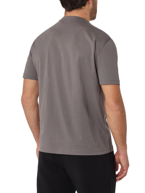 ΑΝΔΡΙΚΟ T-SHIRT ΜΕ ΛΟΓΟΤΥΠΟ | Γκρι XL