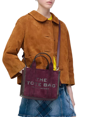 ΓΥΝΑΙΚΕΙΑ ΤΣΑΝΤΑ ΧΕΙΡΟΣ THE SUEDE SMALL TOTE | Μπορντό