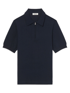 ΑΝΔΡΙΚΗ POLO ΜΠΛΟΥΖΑ ΜΕ ΦΕΡΜΟΥΑΡ | Μπλε Σκούρο S