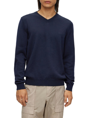 ΑΝΔΡΙΚΟ ΜΑΛΛΙΝΟ ΠΟΥΛΟΒΕΡ | Μπλε Σκούρο L