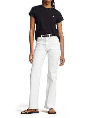 ΓΥΝΑΙΚΕΙΟ T-SHIRT ΜΕ ΛΟΓΟΤΥΠΟ | Μαύρο S