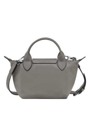 ΓΥΝΑΙΚΕΙΑ ΔΕΡΜΑΤΙΝΗ ΤΣΑΝΤΑ ΧΕΙΡΟΣ LE PLIAGE XTRA XS | Γκρι
