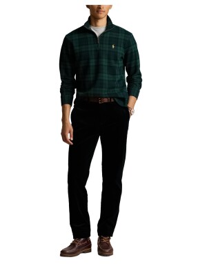 ΑΝΔΡΙΚΗ ΜΠΛΟΥΖΑ HALF-ZIP | Καρό  XXL