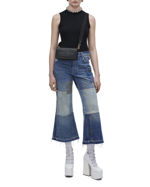 ΓΥΝΑΙΚΕΙΑ ΤΣΑΝΤΑ ΧΙΑΣΤΙ THE LEATHER MINI BAG | Μαύρο