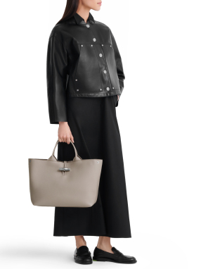 ΓΥΝΑΙΚΕΙΑ ΤΣΑΝΤΑ ΧΕΙΡΟΣ LE ROSEAU L | Γκρι Ανοιχτό