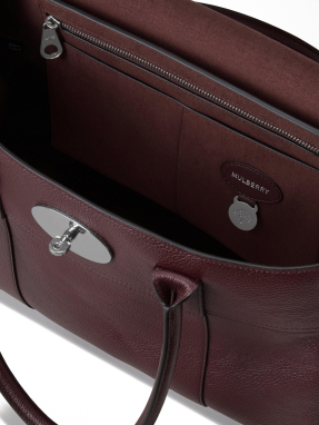 ΓΥΝΑΙΚΕΙΑ ΔΕΡΜΑΤΙΝΗ ΤΣΑΝΤΑ ΧΕΙΡΟΣ BAYSWATER SMALL | Μωβ Σκούρο