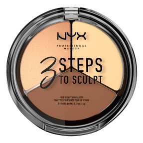 3 STEPS TO SCULPT FACE SCULPTING PALETTE | 35gr Light