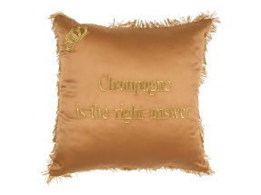 ΔΙΑΚΟΣΜΗΤΙΚΗ ΜΑΞΙΛΑΡΟΘΗΚΗ CHAMPAGNE IS THE RIGHT ANSWER | Καφέ  ONE SIZE