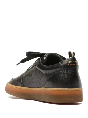 ΑΝΔΡΙΚΑ ΔΕΡΜΑΤΙΝΑ SNEAKERS ASSET 001 | Μαύρο 45