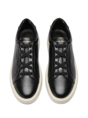 ΑΝΔΡΙΚΑ ΔΕΡΜΑΤΙΝΑ SNEAKERS SLOUCH 001 | Μαύρο 45