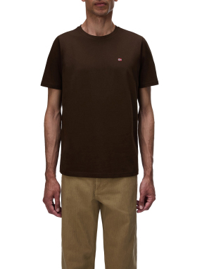 ΑΝΔΡΙΚΟ T-SHIRT SALIS | Καφέ Σκούρο XXL