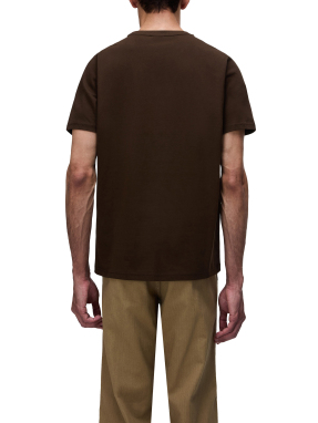 ΑΝΔΡΙΚΟ T-SHIRT SALIS | Καφέ Σκούρο XXL