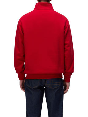 ΑΝΔΡΙΚΟ ΦΟΥΤΕΡ B-BOX LOGO HALF-ZIP | Κόκκινο  L