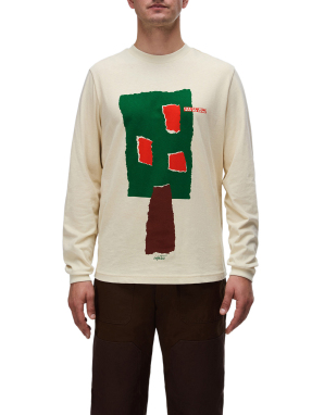 ΑΝΔΡΙΚΗ ΜΠΛΟΥΖΑ S-TEE LS | Μπεζ  XL