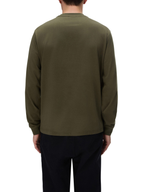 ΑΝΔΡΙΚΗ ΜΠΛΟΥΖΑ S-BOX LOGO LS | Λαδί  M