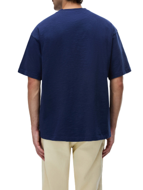 ΑΝΔΡΙΚΟ T-SHIRT S-TRAHUS | Μπλε Σκούρο L