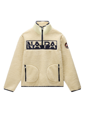 ΑΝΔΡΙΚΗ ΜΠΛΟΥΖΑ T-ARCHIVE HALF-ZIP FLEECE | Μπεζ  XL