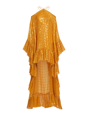 ΜΙΝΙ ΦΟΡΕΜΑ SZA SZA OPULENCE | Χρυσό IT 40