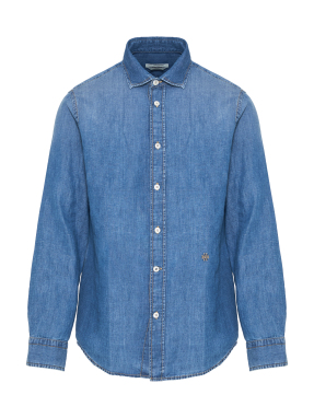 ΑΝΔΡΙΚΟ DENIM ΠΟΥΚΑΜΙΣΟ | Μπλε XL