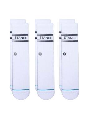 ΚΑΛΤΣΕΣ BASIC CREW 3ΤΜΧ | Λευκό S