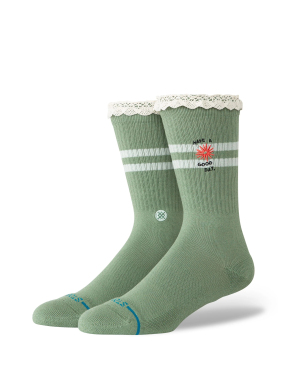 ΚΑΛΤΣΕΣ HAVE A GOOD DAY CREW | Πράσινο M