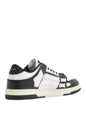ΑΝΔΡΙΚΑ ΔΕΡΜΑΤΙΝΑ SNEAKERS SKEL TOP LOW | Ασπρόμαυρο 45