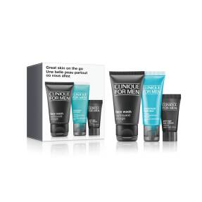 GREAT SKIN ON THE GO SKINCARE SET FOR MEN