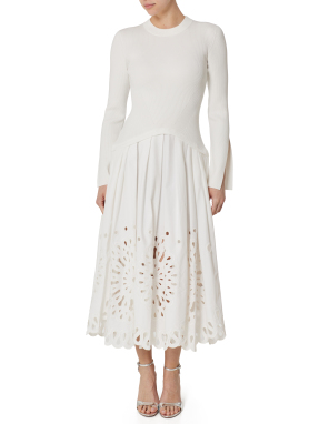 MIDI ΦΟΡΕΜΑ DAILA | Λευκό XS