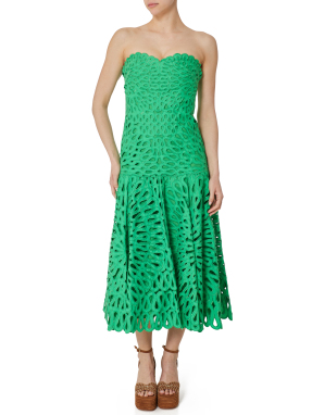 MIDI ΦΟΡΕΜΑ FLORENCE | Πράσινο Ανοιχτό US 6